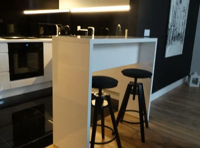 דירה Black&white Apartment- Wierzbowa 5 פוזנן