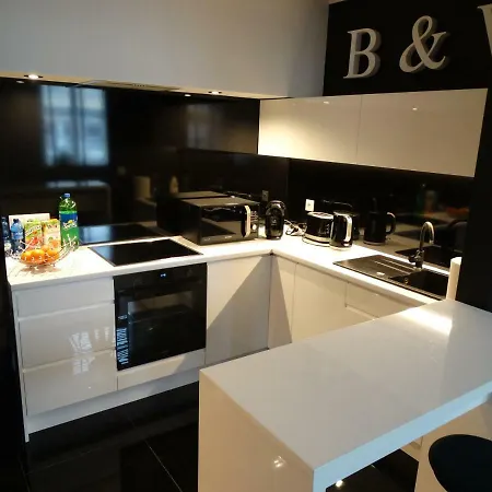 Black&white Apartment- Wierzbowa 5 포즈난